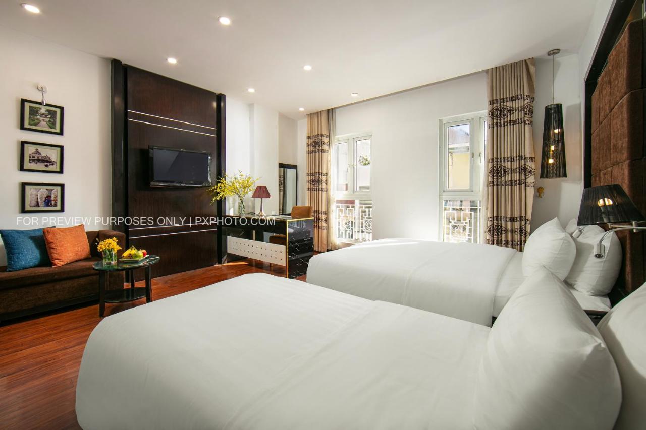 The Silk Boutique Hotel & Spa - Old Quarter City Center Hanói Exterior foto